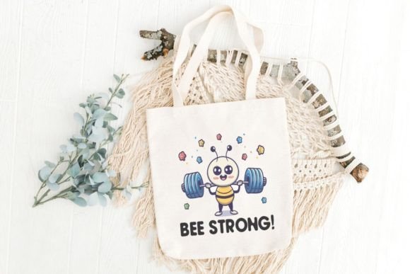 Bee Strong Funny Bee Weightlifting Svg Graphics and Crafts Review