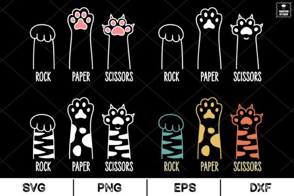 Cat Paw Funny, Rock Paper Scissors Svg Review