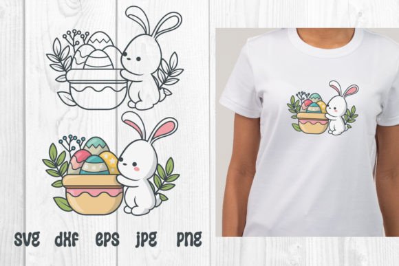 Cute Bunny Easter, Funny Easter Egg Svg Graphics and Crafts Review