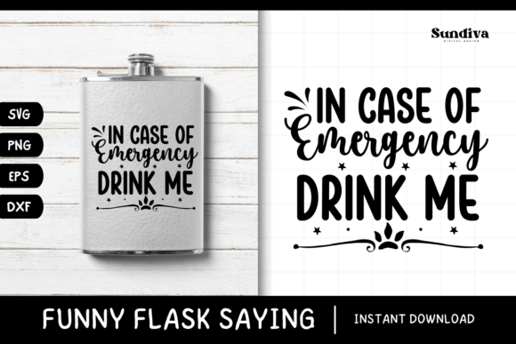 Funny Flask Quotes SVG Alcohol Saying 13