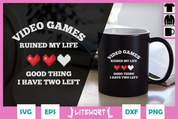 Funny Gamer Sayings SVG Graphics and Crafts Review