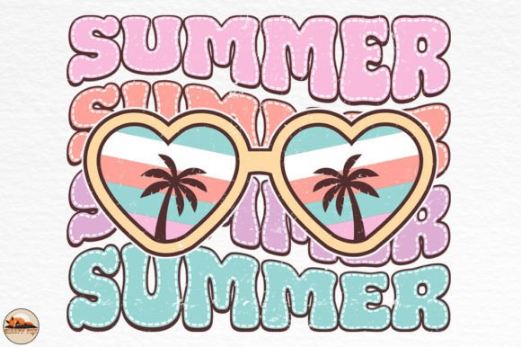 Retro Summer Unique Funny Design PNG SVG Graphics and Crafts