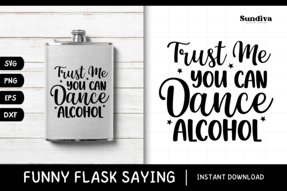 Review: Funny Flask Quotes SVG for Embroidery