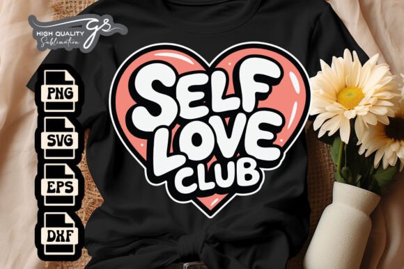 Self Love Club Funny Valentine Heart SVG Graphics and Crafts Review