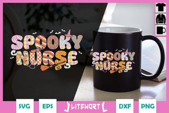 Spooky Nurse Funny Halloween Nurse SVG