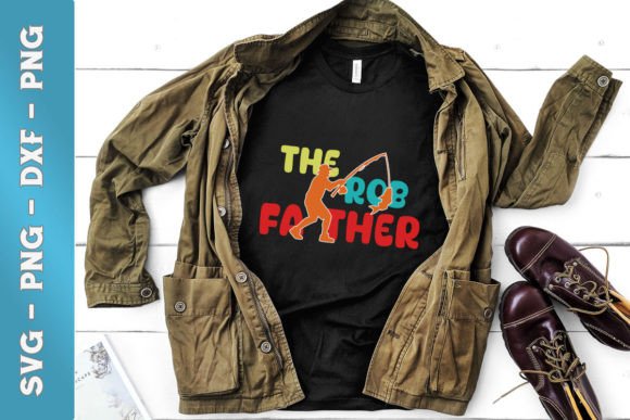 The Rodfather Funny Dad Fishing SVG Graphics and Crafts Review